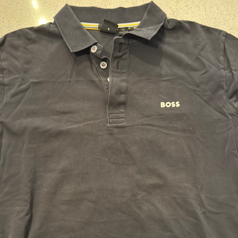 Boss Black Polo Shirt Classic Style